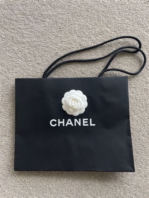 chanel gift bag paper bag|chanel paper bag original.